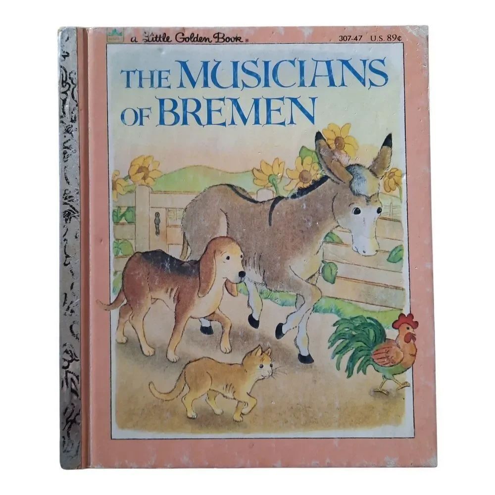 Little Golden Book: The Musicians of Bremen - Multicolor